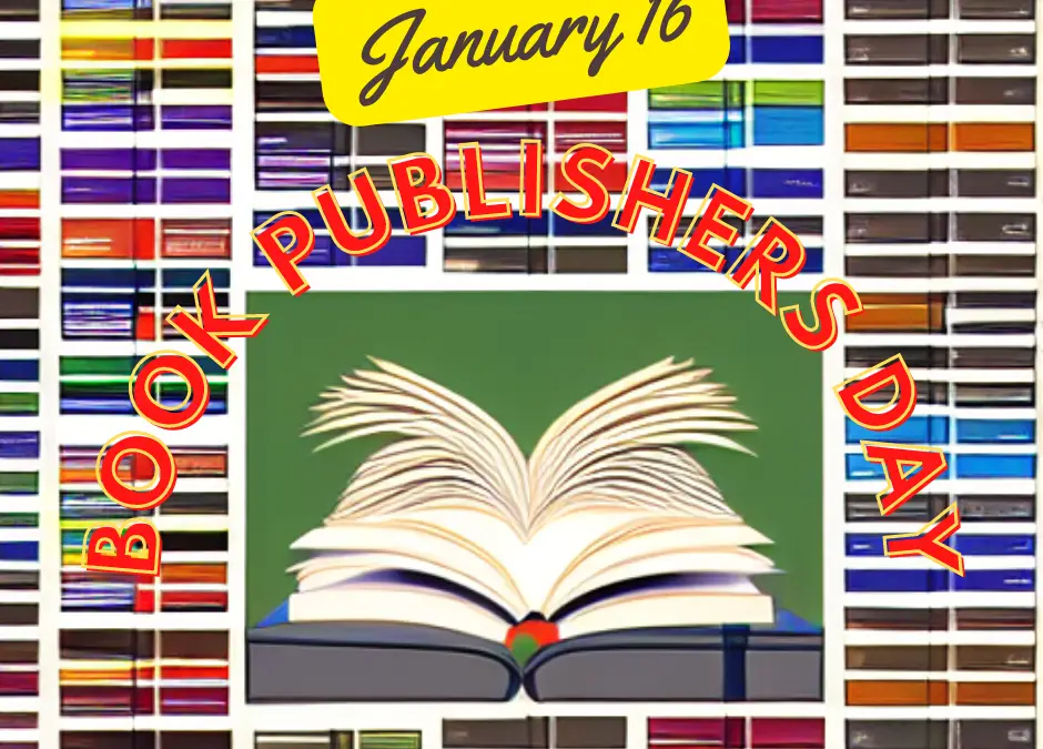 January 16th is Book Publishers Day!