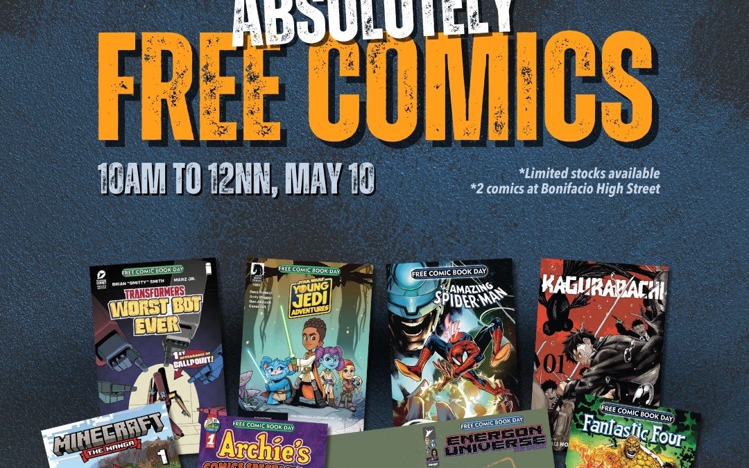 Fully Booked Gives Away Free Comics and Slashes Prices This May 10